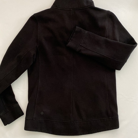 Lululemon Women’s Jacket Fleece Be True Jacket Black size 6 - Picture 14 of 16